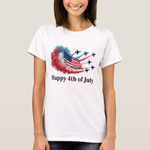 Camiseta American Flag, 4 de julho