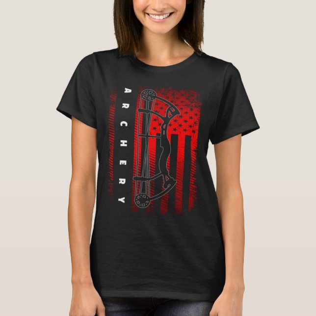 Camiseta American Flag Archery (Frente)