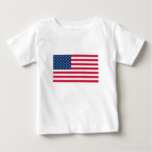 Camiseta American Flag Baby T Shirt USA