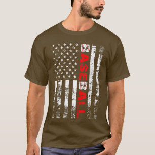 Camiseta American Flag Baseball Team