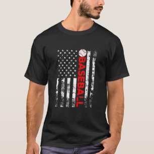 Camiseta American Flag Baseball Team