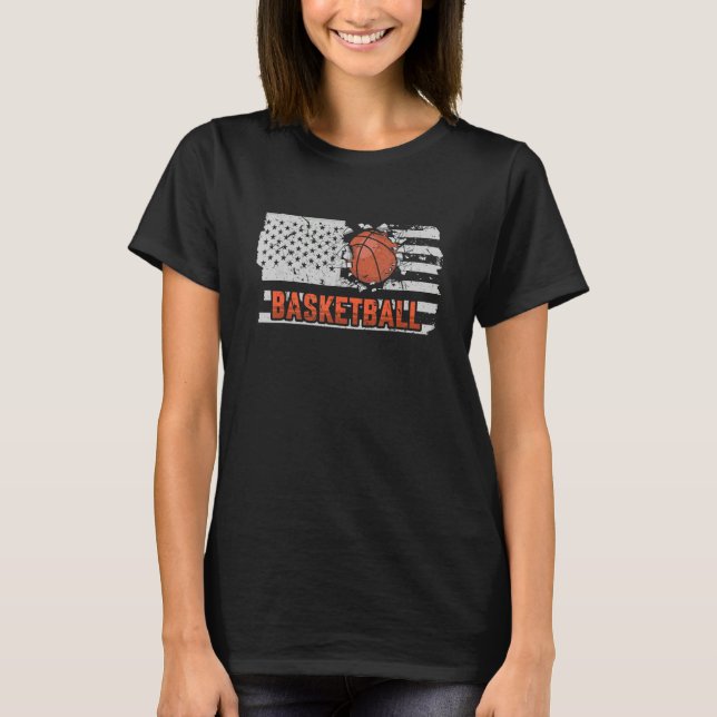 Camiseta American Flag Basketball (Frente)