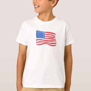 Camiseta American Flag Boy