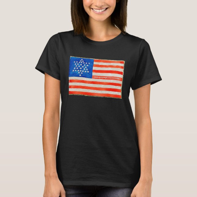 Camiseta American Flag Civil War (Frente)