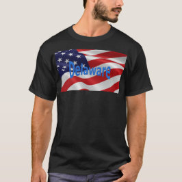Camiseta American Flag Delaware