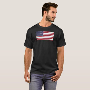 Camiseta American Flag grande tamanho EUA