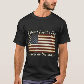 Camiseta American Flag I Stand For The Flag Christian Patri