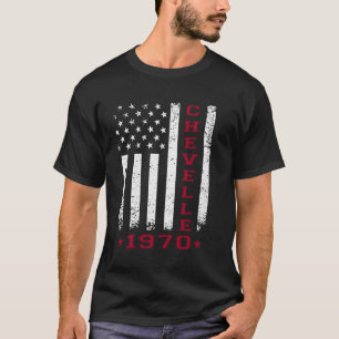 Camiseta American Flag Jersey Style Chevelle 70 1970 Muscle