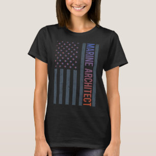 Camiseta American Flag - Marine Architect