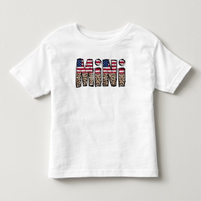 Camiseta American Flag MINI (Frente)