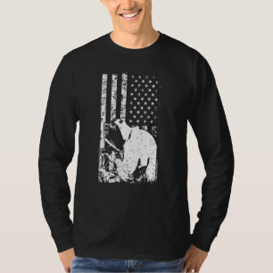Camiseta American Flag Patriotic Usa Welder