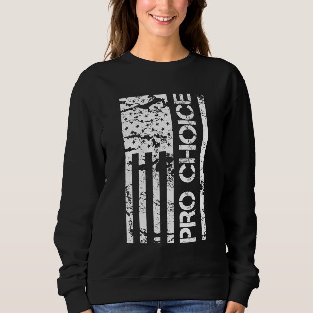 Camiseta American Flag Pro Choice (Frente)
