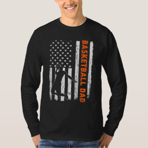 Camiseta American Flag Sports Vintage Melhor Pai Já Ortoado