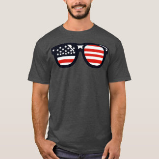 Camiseta American Flag Sunglass
