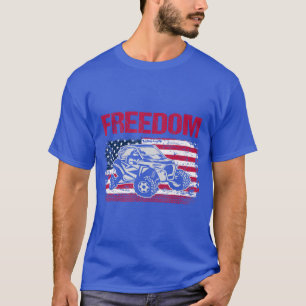 Camiseta American Flag SXS UTV Off Road Racing Outdoor