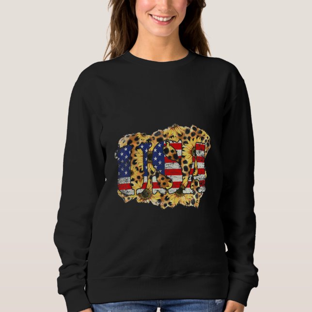 Camiseta American Flag Usa 4 De Julho (Frente)