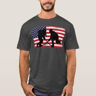 Camiseta American Flag USA Hockey for Men Women Kids Boys G