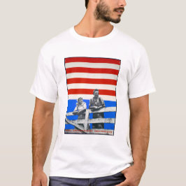 Camiseta American Flag Vintage Photos USA Old Aest