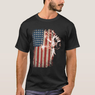 Camiseta American Flag Welder - Vintage Welder Mig