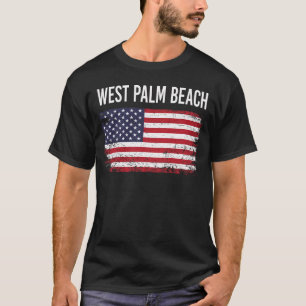 Camiseta American Flag West Palm Beach