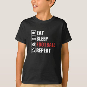 Camiseta American Football Repetir Time Game USA Gift