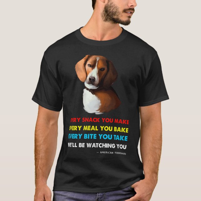Camiseta American Foxhound Dog American Foxhound (Frente)