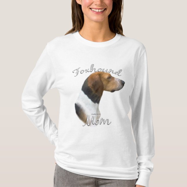 Camiseta American Foxhound Mãe 2 (Frente)