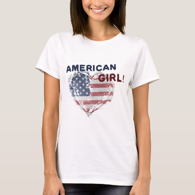 Camiseta American Girl (Frente)