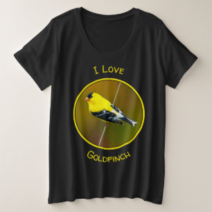 Camiseta American Goldfinch - Fotografia original