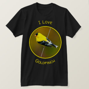 Camiseta American Goldfinch - Fotografia original