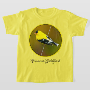Camiseta American Goldfinch - Fotografia original