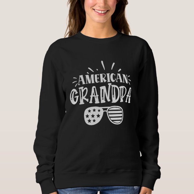 Camiseta American Grandpa  Grandpa (Frente)
