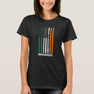 Camiseta American Groots Irish Irland Irish Flag