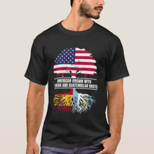 Camiseta American Grown com Patrimônio da Bandeira Espanhol