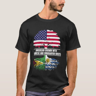 Camiseta American Grown com Patrimônio da Bandeira no Urugu