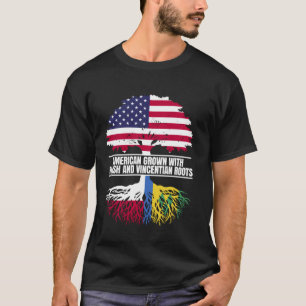 Camiseta American Grown com Patrimônio Polonês