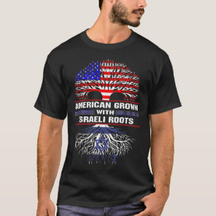 Camiseta American Grown com Raízes Israelitas