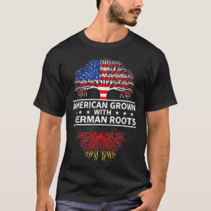 Camiseta American Grown German Roots Alemanha