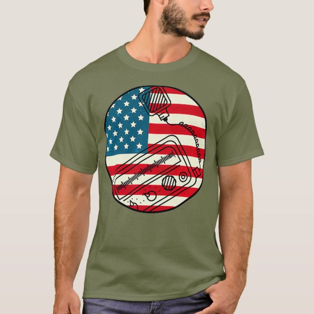 Camiseta American Ham Radio Premium (Frente)