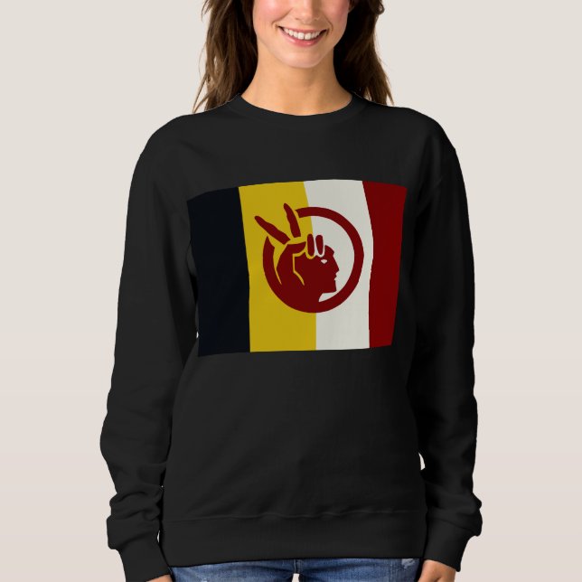 Camiseta American Indian Movement flag (Frente)
