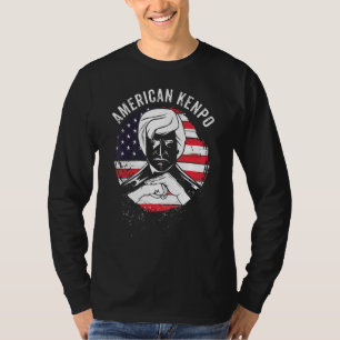 Camiseta American Kenpo Karate Martial Arts Training Belt O
