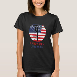 Camiseta American Lineman Eletricidade Lineman