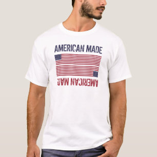 Camiseta American Made, Bandeira dos Estados Unidos