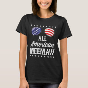 Camiseta American Meemaw 4° Dia da Independência Patri