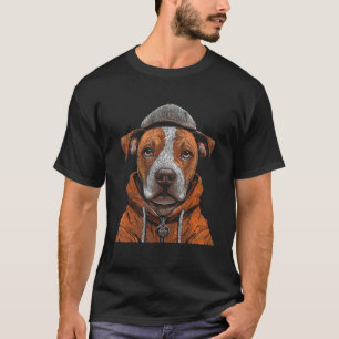 Camiseta American Pit Bull Terrier Engraçado Para Amantes d