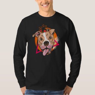 Camiseta American Pit Bull Terrier Pit Bull Cão Raça Bouro