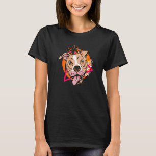 Camiseta American Pit Bull Terrier Pit Bull Cão Raça Bouro