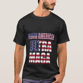 Camiseta AMERICAN PRIDE Ultra MAGA Trump Supporter ⛳ Excele