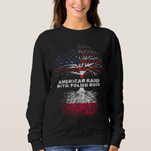 Camiseta American Raising com Polônia de Raízes Poloneses
