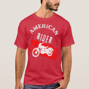 Camiseta American Rider Motorcycle Biker